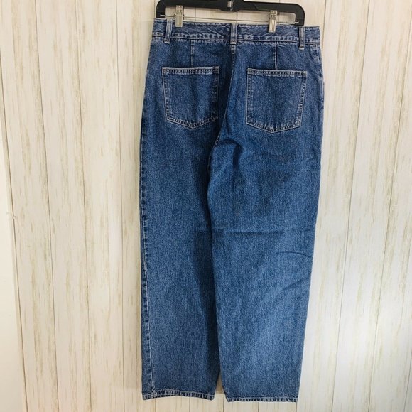 Women’s Xhilaration Double Button Denim Blue Jeans - Picture 3 of 5